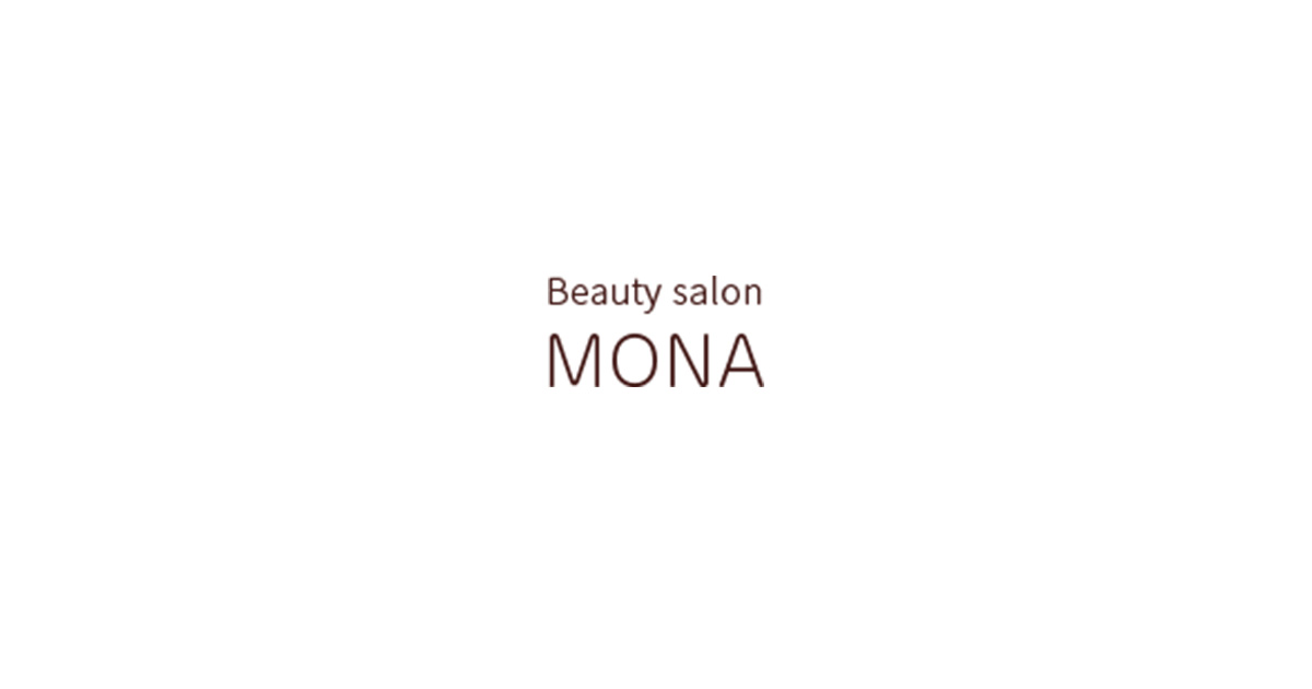 Beauty salon MONAの外観
